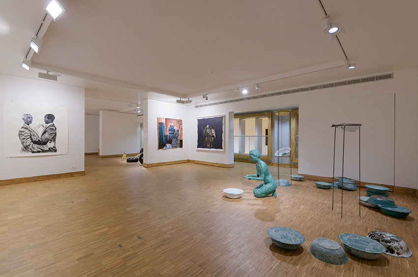 General installation view of Tell Freedom exhibition
