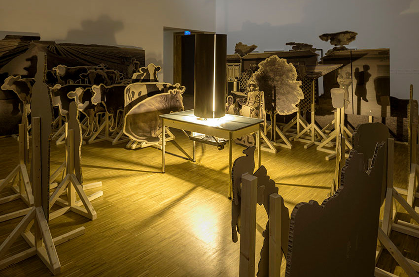 Installation view of work by Lebohang Kganye