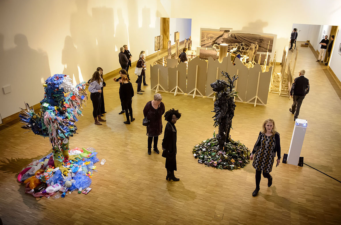 General installation view of Tell Freedom exhibition