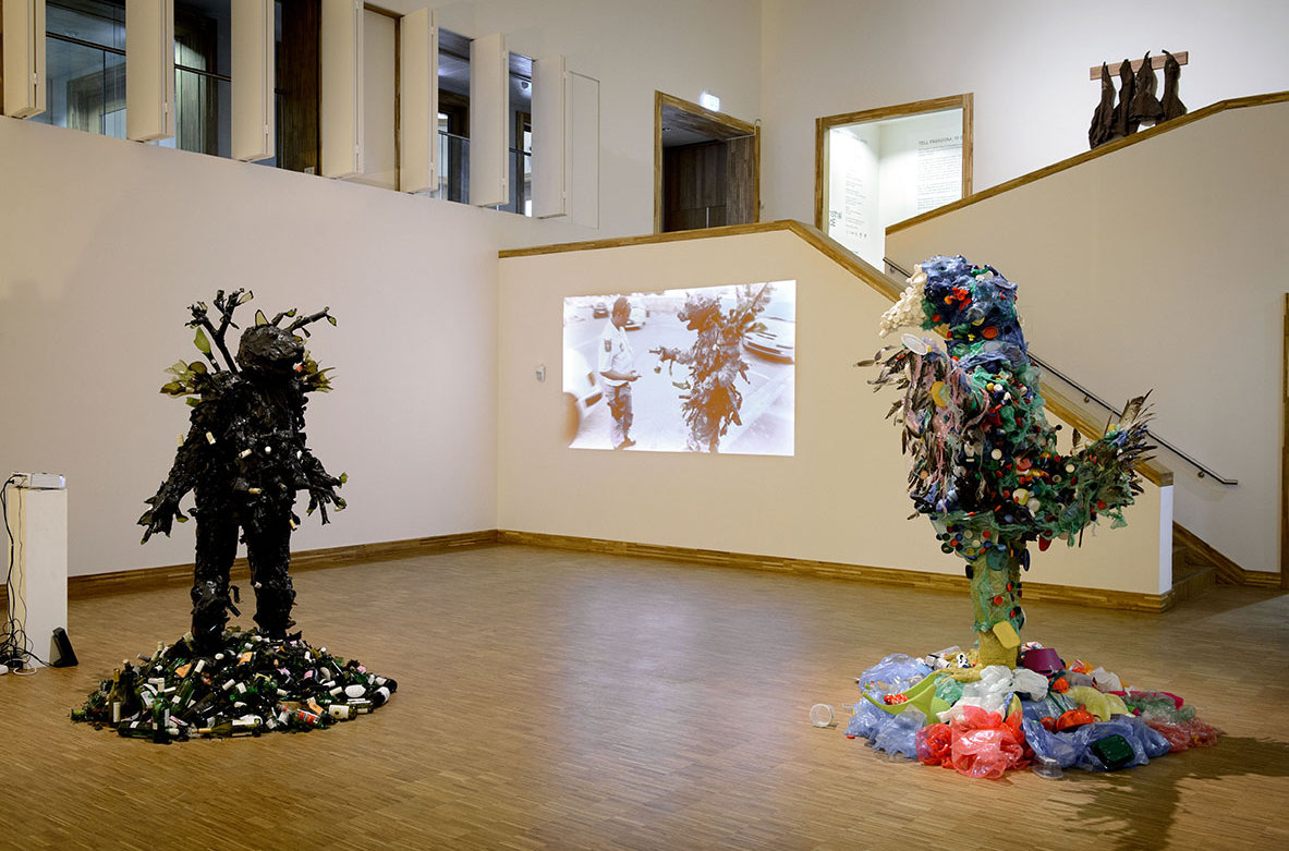 Installation view from Tell Freedom exhibition